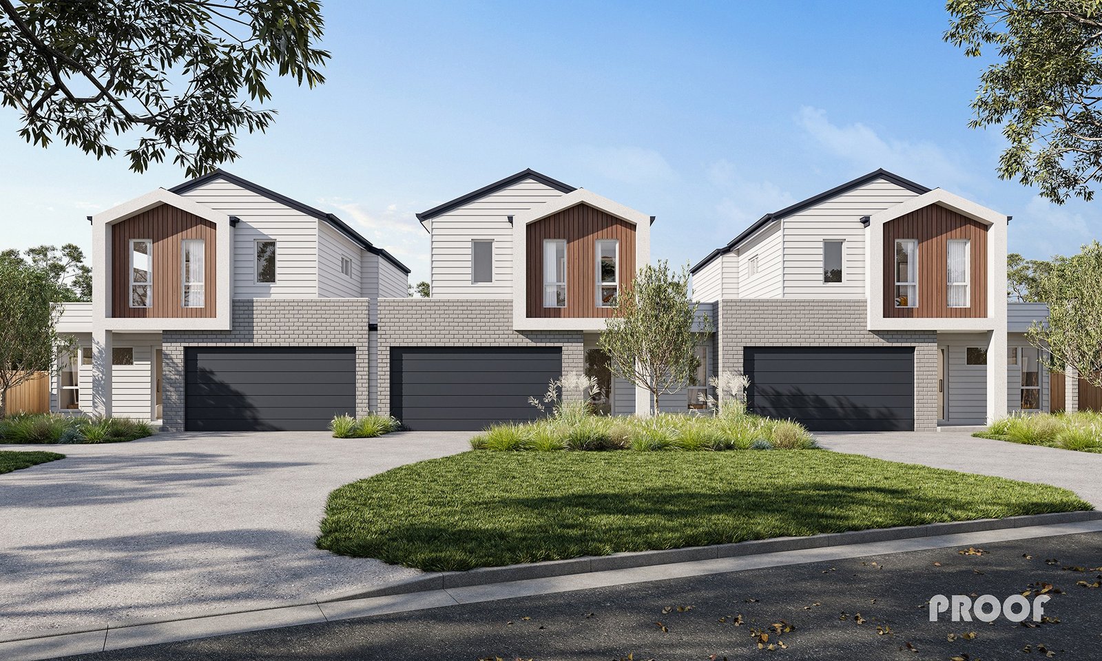 Town House Rendering KOBN Projects | Hope Townhouses in Thrumster, Port Macquarie